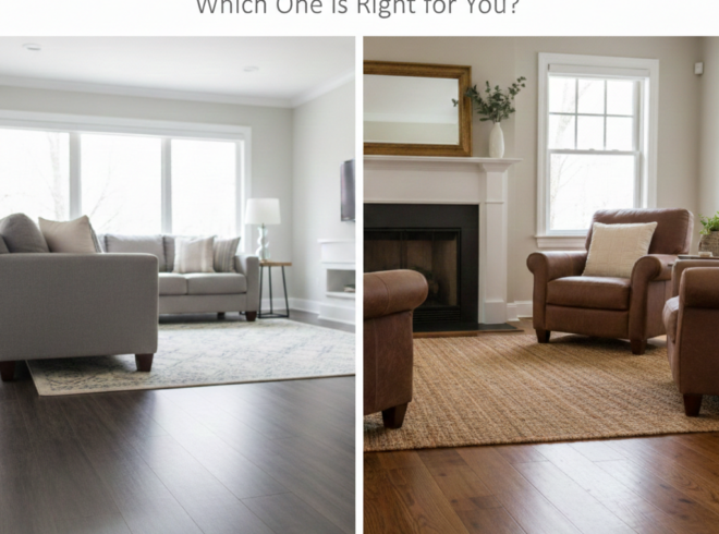 Vinyl vs. Hardwood Flooring